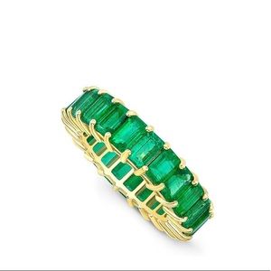 Green Eternity Ring